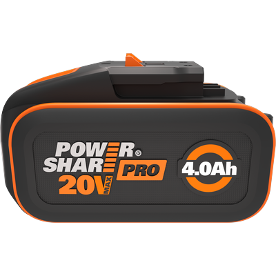 WORX Akku "WA3644 PowerShare Pro", orange (schwarz, orange), 80 Wh, Akkumulatoren, mehr Sicherheit & längere Laufzeit, L