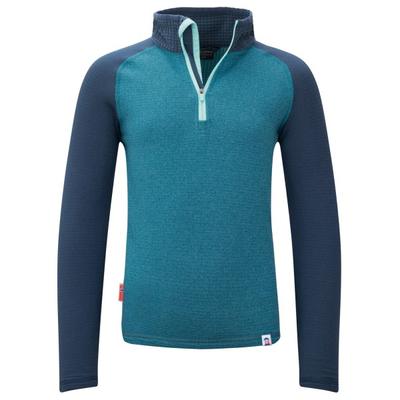 Trollkids - Kid's Rauland Half Zip - Fleecepullover Gr 110 blau/türkis Image