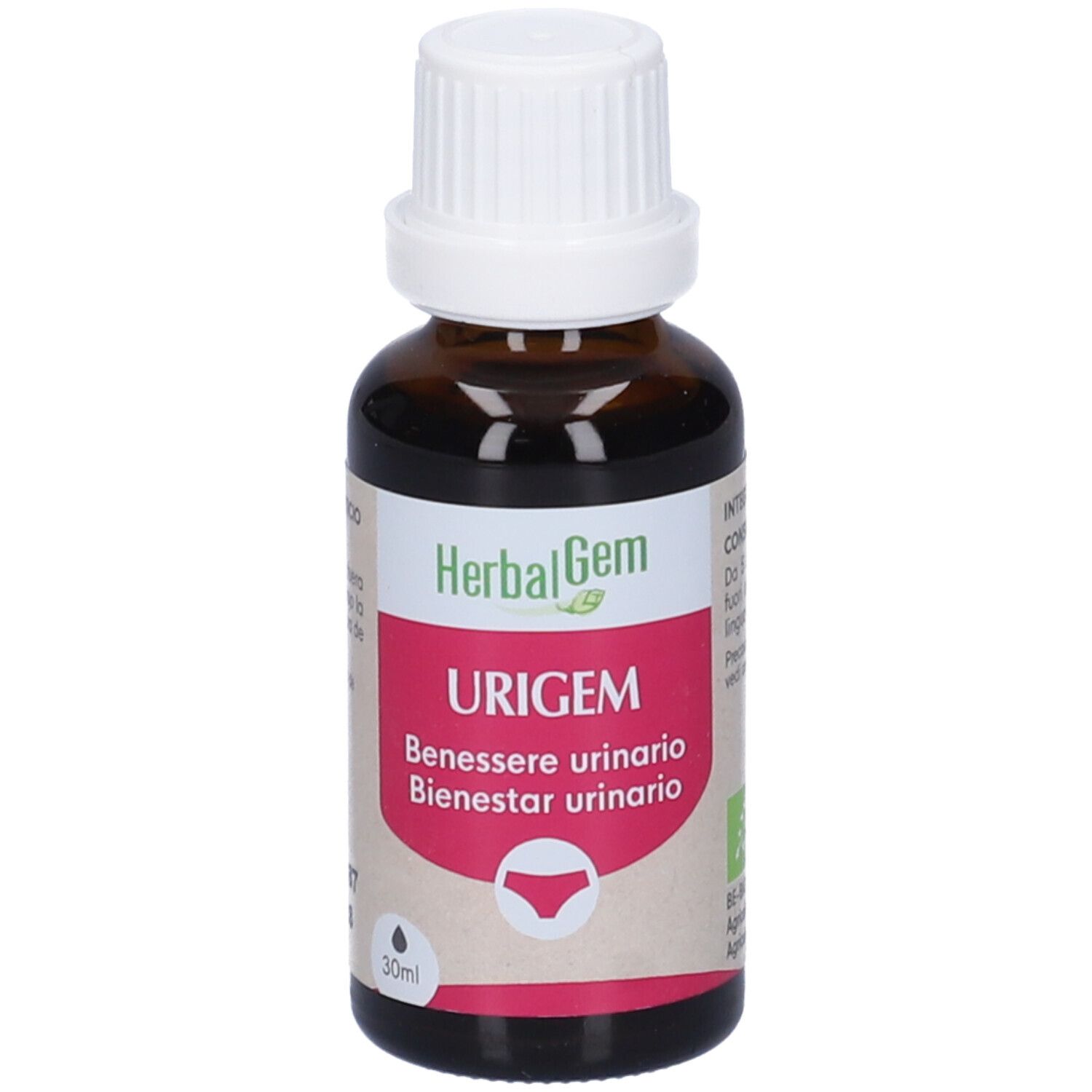 Herbalgem Urigem Benessere Urinario Concentrato di Gemme Fresche Gocce