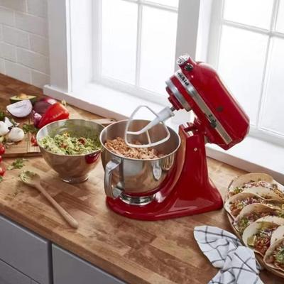 KitchenAid Value Bundle Artisan Series 5 Quart Tilt-Head Stand Mixer in Aqua Sky with additional 3 Quart bowl