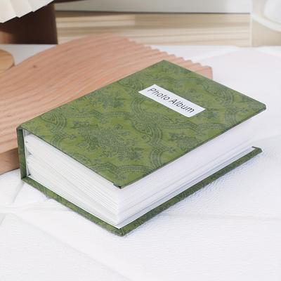 TEMU 1pc Retro Photo Album, 6-inch -page Insertable Retro Photo Album Student Card Book, Used For Wedding Anniversary Graduation Gifts Image