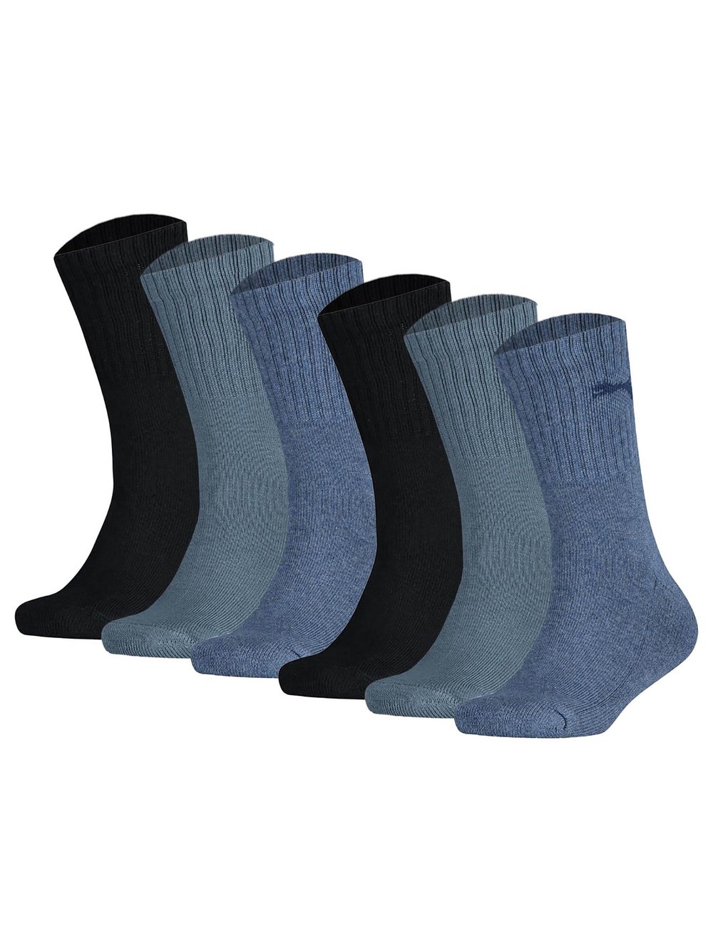 Puma Socken 6er Pack Kinder blau, 35-38 Image