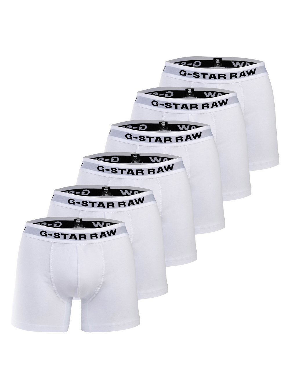 G-Star RAW Boxershort 6er Pack Herren weiß, M Image