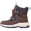 Winterboots KAPPA, Gr. 33, bunt (braun, navy), Synthetik, mehrfarbig, sportlich, Schuhe, - geeignet für urbanes Umfeld oder Outdoor Aktivitäten