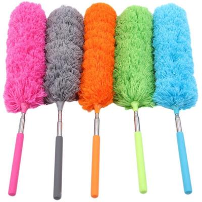 Sollbry - 5 Stück ausziehbarer Staubwedel, Mikrofasertuch, Reinigungsbürste, waschbar, verstellbar, Image