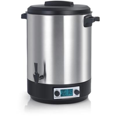Kitchenchef - Elektrischer topfsterilisator edelstahltank mit lcd-bildschirm wasserhahn und timer Image