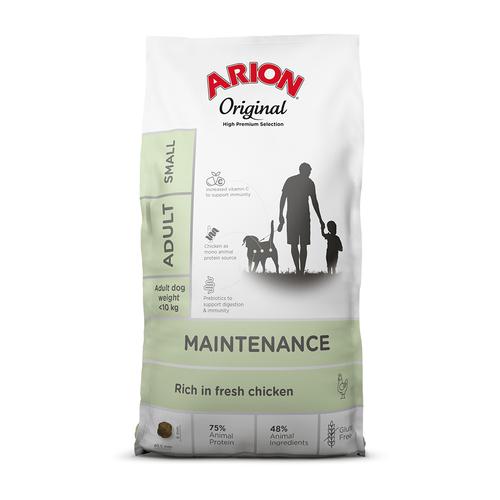 7kg Arion Original Maintenance Small Breed Huhn Hundefutter trocken