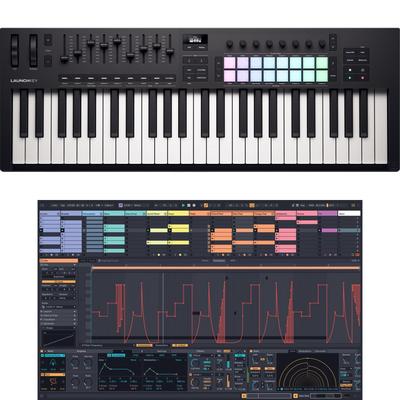 Novation Launchkey 49 MK4 49-key Keyboard Controller with Ableton Live 12 Standard