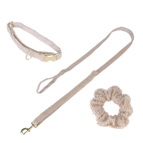 TIAKI Sherpa Halsband L+Leine + Scrunchie Hund