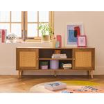 Bestmobilier - Goto - meuble tv - bois - 140 cm