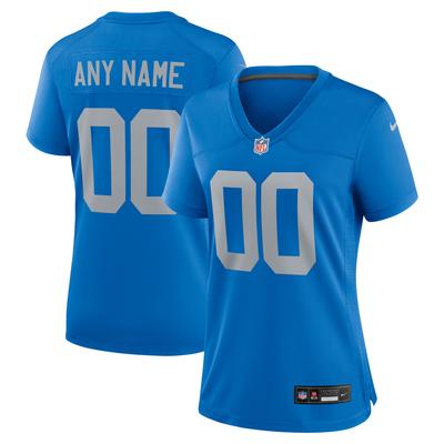 Detroit Lions Nike Alternate Game Throwback Jersey - Personalisiert - Damen Image