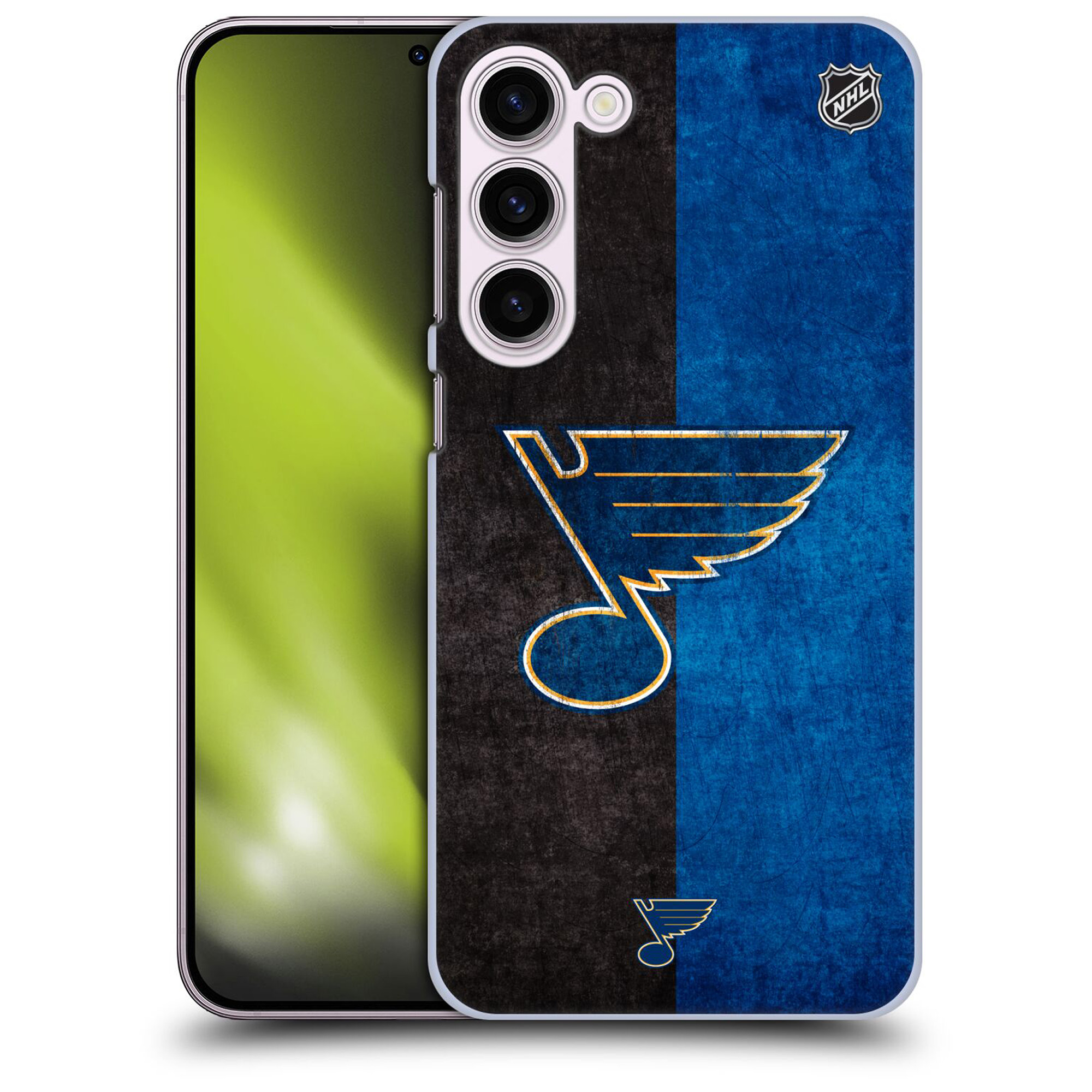 St. Louis Blues NHL Half Distressed Grafik Phone Case - Samsung Image