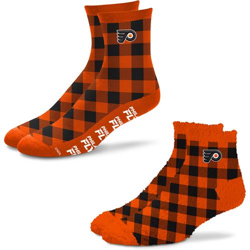 Für Bare Feet Philadelphia Flyers 2er-Pack gemütliche Söckchen für Sie und Ihn