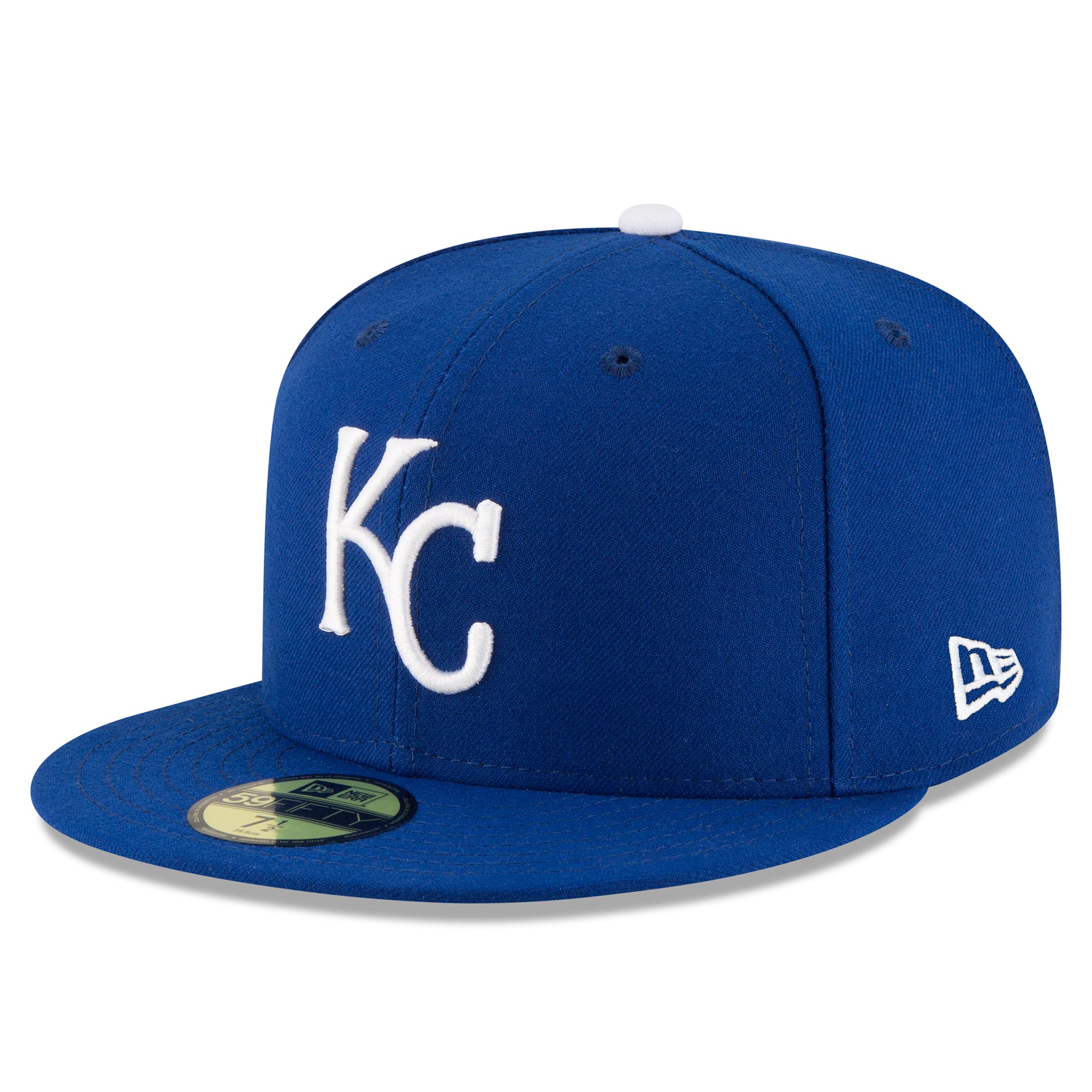 Eng anliegende Kansas City Royals New Era Authentic 59FIFTY Spielerkappe Image
