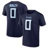 Tennessee Titans Name und Nummer Grafik T-Shirt - Calvin Ridley 0 - Herren