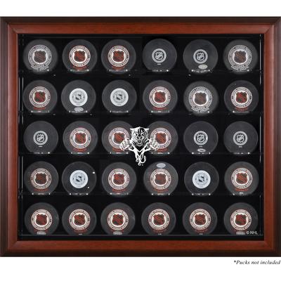 Florida Panthers (1993-2016) Mahagoni-Vitrine für 30 Pucks Image