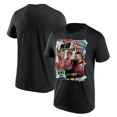WWE Kevin Owens KO-Mania VII T-Shirt – Schwarz – Herren Image