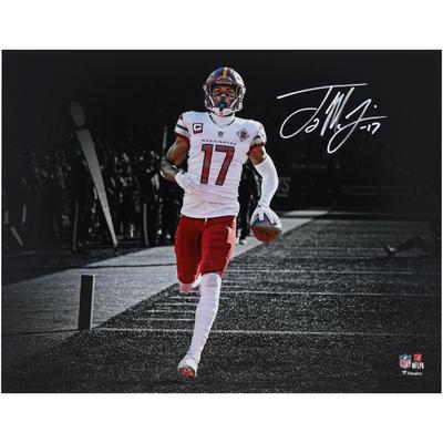 Terry McLaurin Washington Commanders signiertes 11 x 14 Zoll Spotlight-Foto Image
