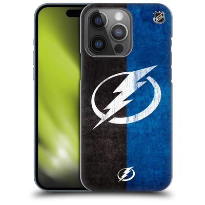 Tampa Bay Lightning NHL Half Distressed Grafik Phone Case - iPhone Image
