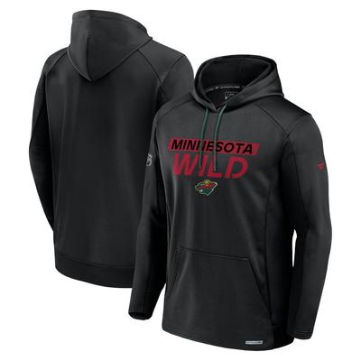 Minnesota Wild Authentic Pro Rink Poly Fleece Kapuzenpullover – Herren Image