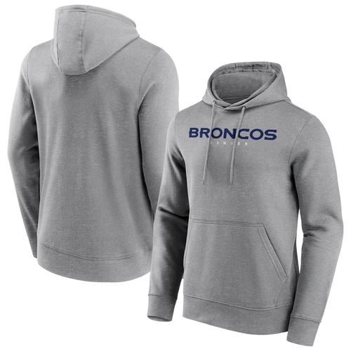 Denver Broncos Neutral Color Wordmark Hoodie - Herren