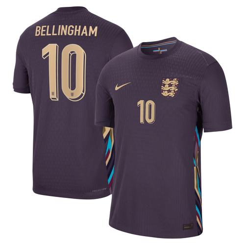 England Dri Fit Adv Auswärtstrikot 2023-24 mit Aufdruck Bellingham 10