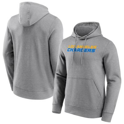 Los Angeles Chargers Kapuzenpullover mit neutraler Farbe und Wortmarke - Herren Image