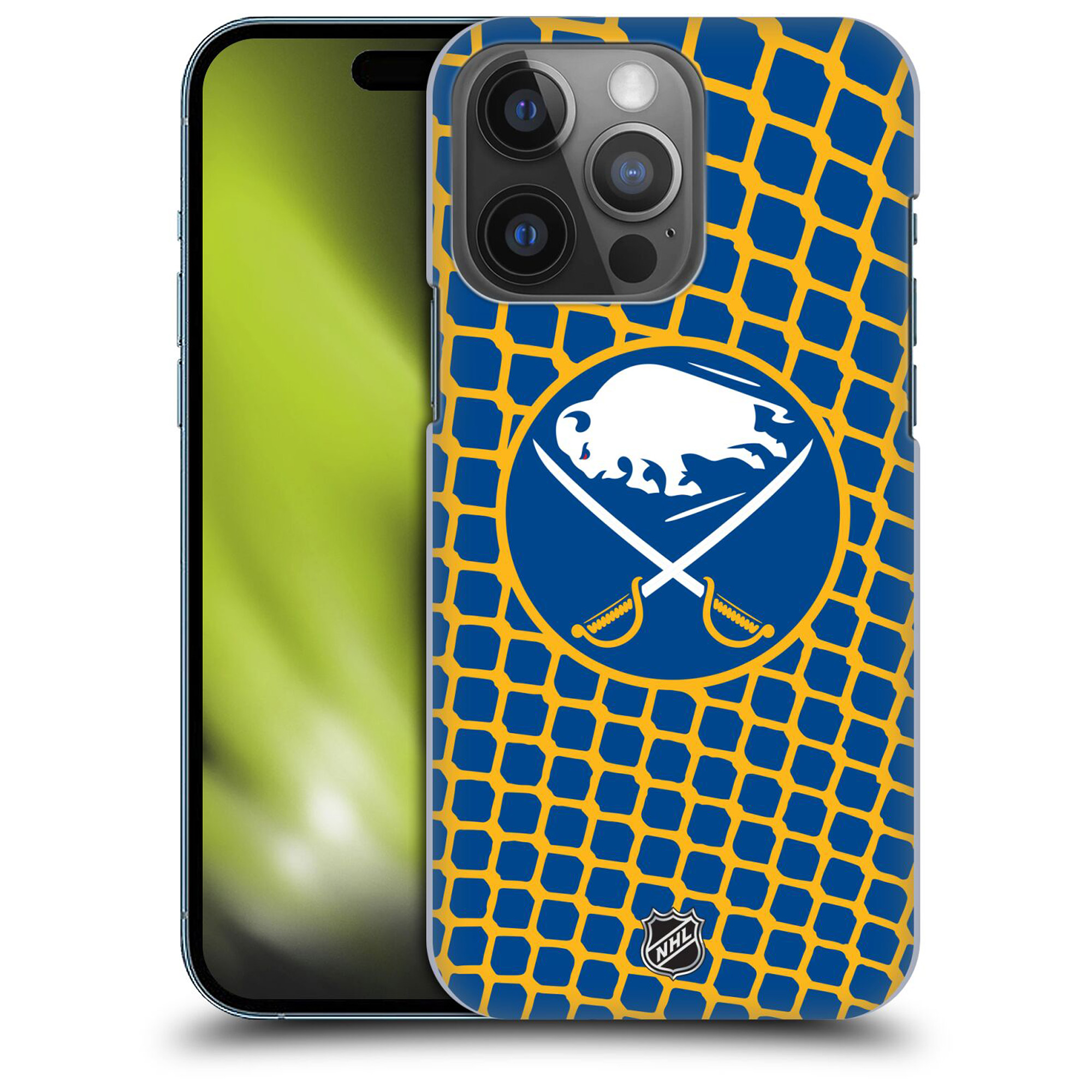 Buffalo Sabres NHL Net Pattern Grafik Phone Case - iPhone Image