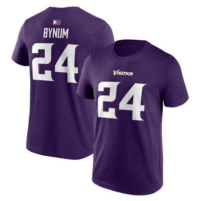 Minnesota Vikings Name und Number T-Shirt - Camryn Bynum 24 - Herren Image