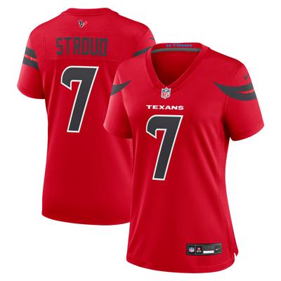 Houston Texans Nike Game Ausweichtrikot - Rot - C.J. Stroud - Damen Image