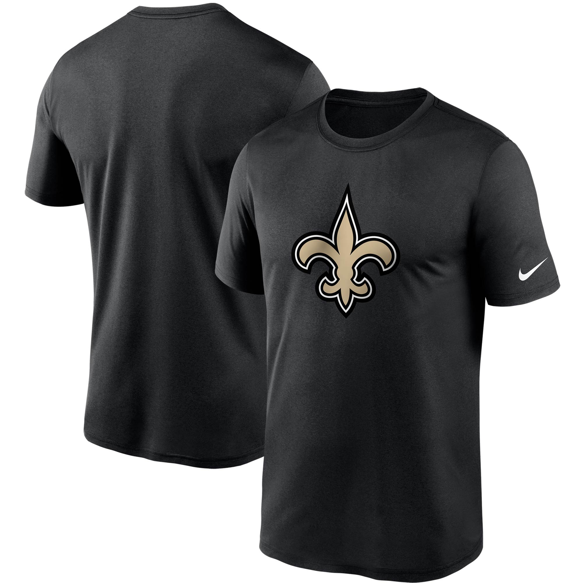 Nike – Essential Legend Performance-T-Shirt mit New Orleans Saints-Logo in Schwarz für Herren Image