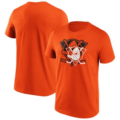 Anaheim Ducks Fanatics Branded Overlay T-Shirt - Orange - Herren Image
