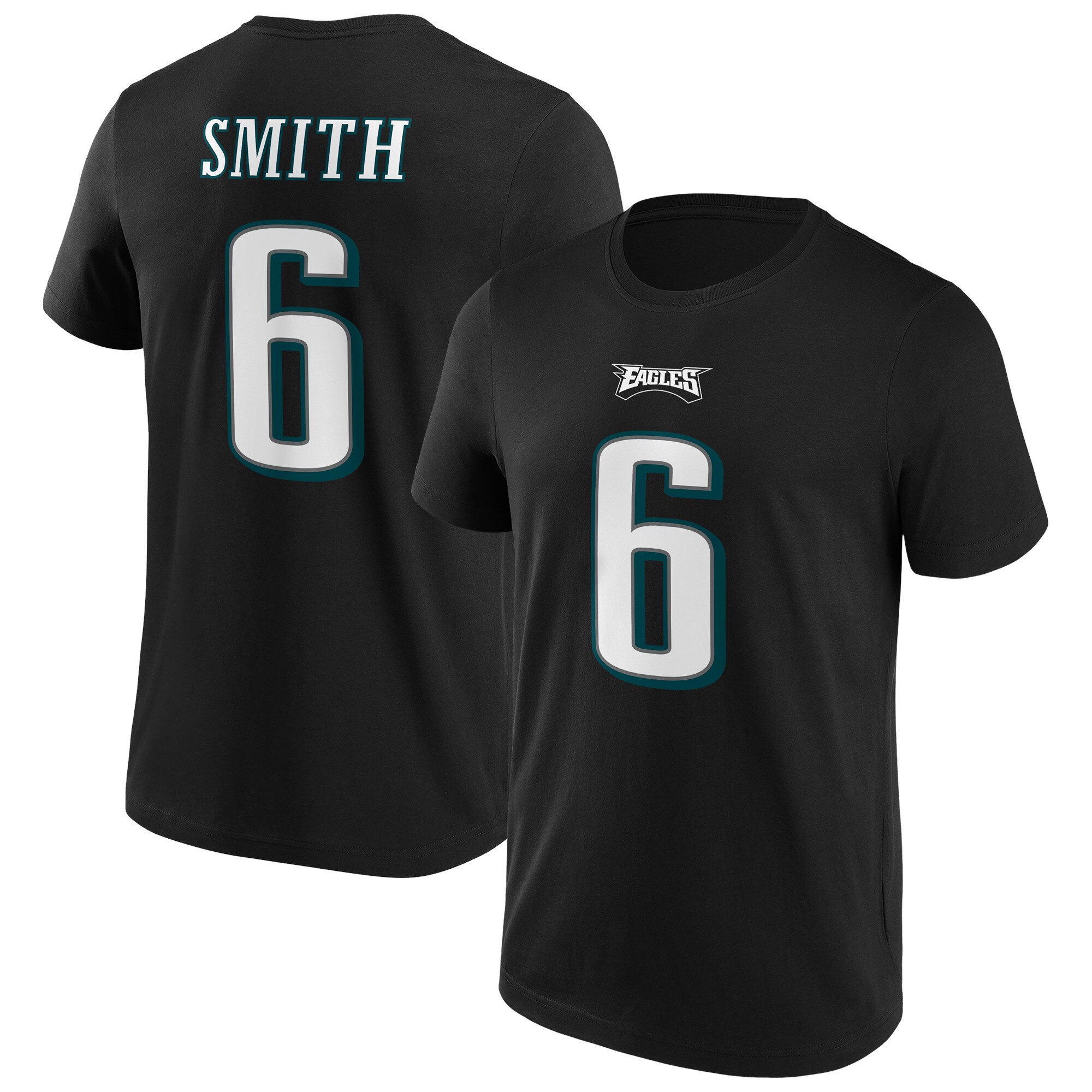 Philadelphia Eagles T-Shirt mit alternativem Namen und Nummer - Devonta Smith - Herren Image