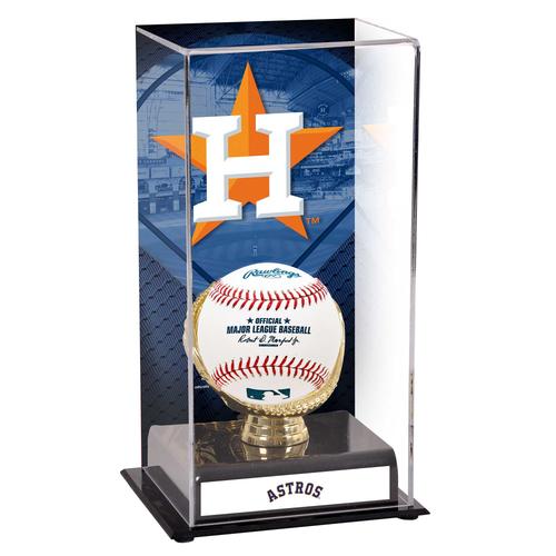 Sublimierte Vitrine mit Bild der Houston Astros