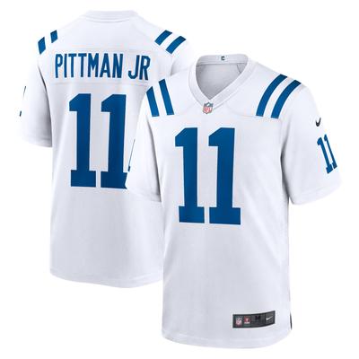 Indianapolis Colts Nike Game Road Trikot - Weiß - Michael Pittman Jr. - Jugend Image
