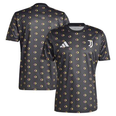 Juventus adidas Turin Pre-Match Shirt - Schwarz Image