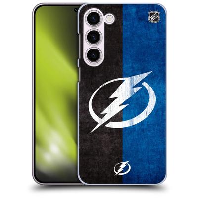 Tampa Bay Lightning NHL Half Distressed Grafik Phone Case - Samsung Image