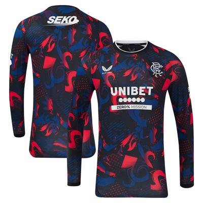 Glasgow Rangers Castore Ausweichtrikot 2024-25 - Langarm Image