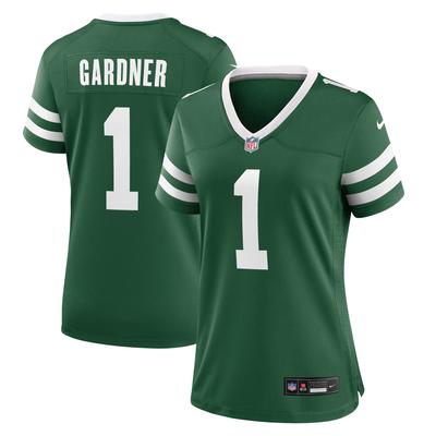 New York Jets Nike Game Heimtrikot - Grün - Ahmad Sauce Gardner - Damen Image