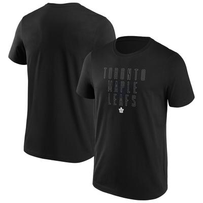 Toronto Maple Leafs Fanatics Branded Exoskeleton T-Shirt - Schwarz - Herren Image