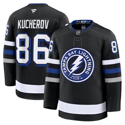 Schwarzes alternatives Premium-Trikot von Nikita Kucherov für Tampa Bay Lightning Fanatics für Herren Image