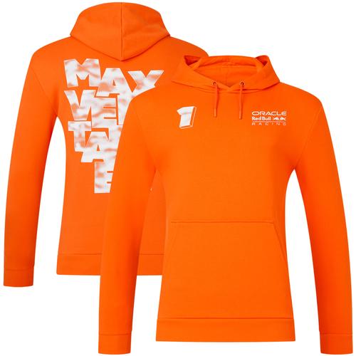 Red Bull Racing Max Verstappen Expression Driver Hoodie – Orange – Unisex