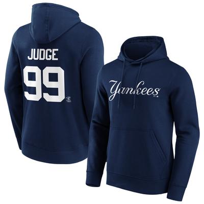 New York Yankees Judge Iconic Name & Number Graphic Hoodie – Herren Image