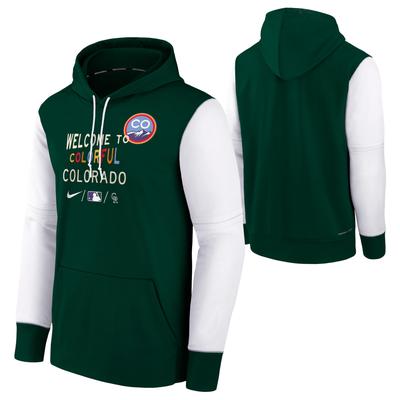 Colorado Rockies Nike City Connect Therma Hoodie - Jugend Image