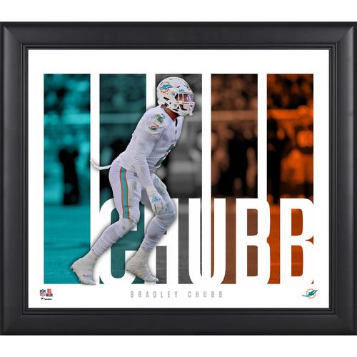 Bradley Chubb Miami Dolphins Gerahmte 15