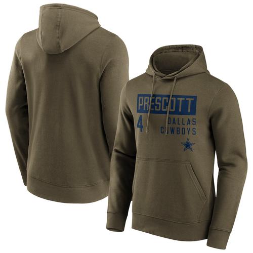 Dallas Cowboys Fashion Name & Number Hoodie - Dak Prescott - Herren - Groß & Groß