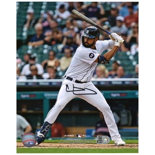 Von Riley Greene signiertes Schlagfoto der Detroit Tigers, 20,3 x 25,4 cm