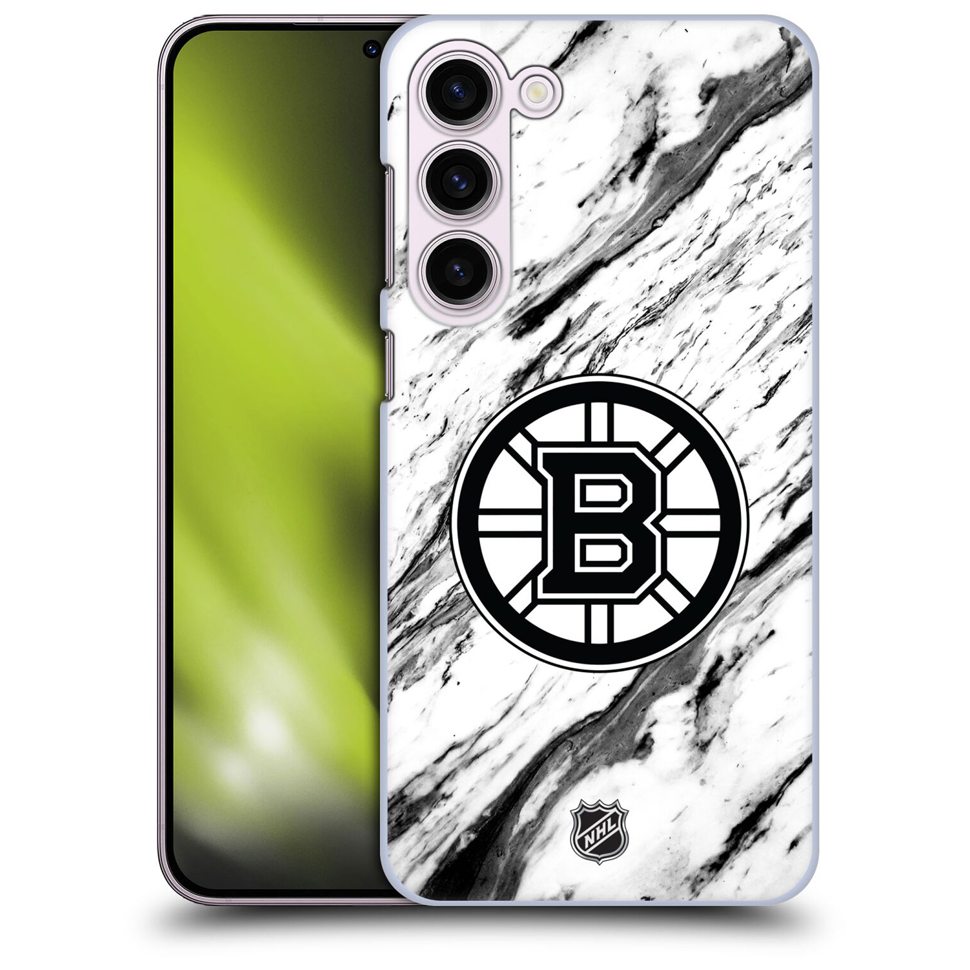 Boston Bruins NHL Marble Pattern Grafik Phone Case - Samsung Image