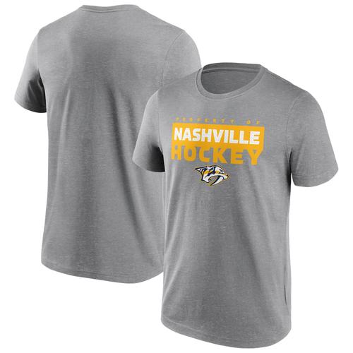 Nashville Predators Fanatics Branded Gain Ground T-Shirt - Sportgrau - Herren