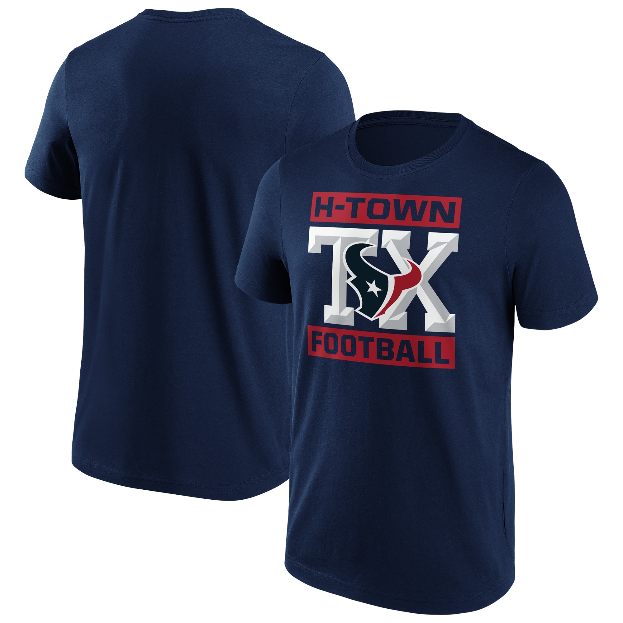 Houston Texans 1st Down Iconic Hometown Grafik-T-Shirt - Herren Image
